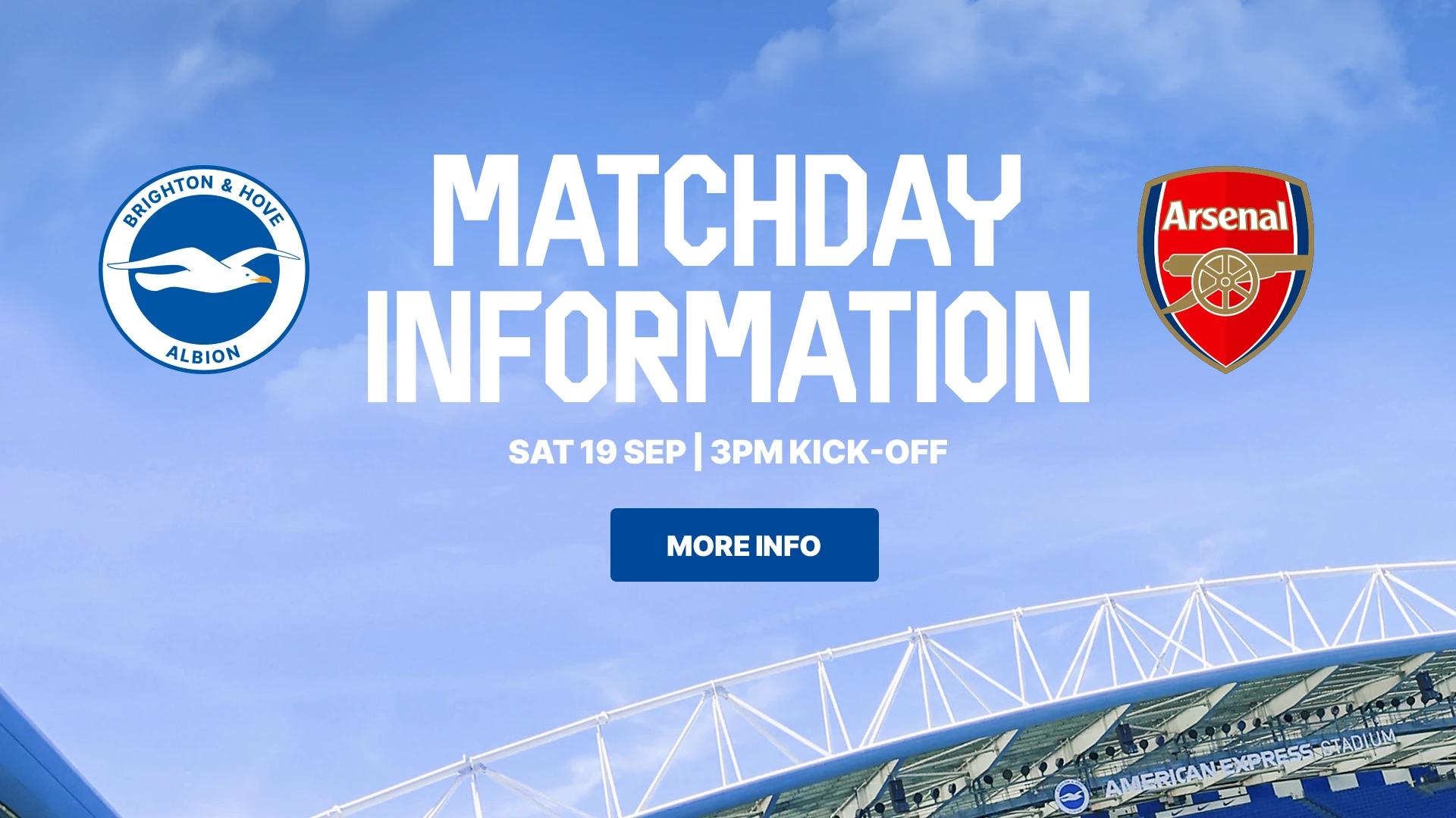 Matchday Information - More Info
