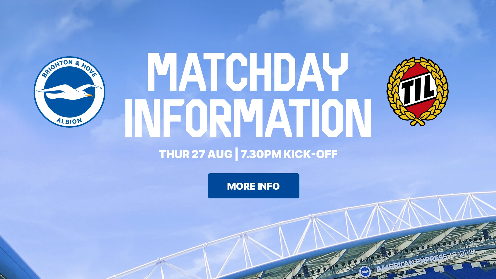 Matchday Information - More Info