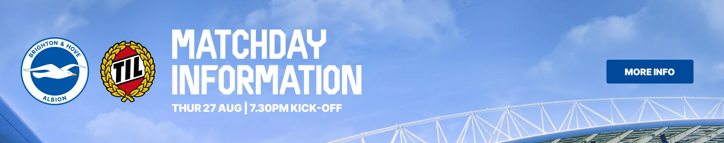 Matchday Information - More Info