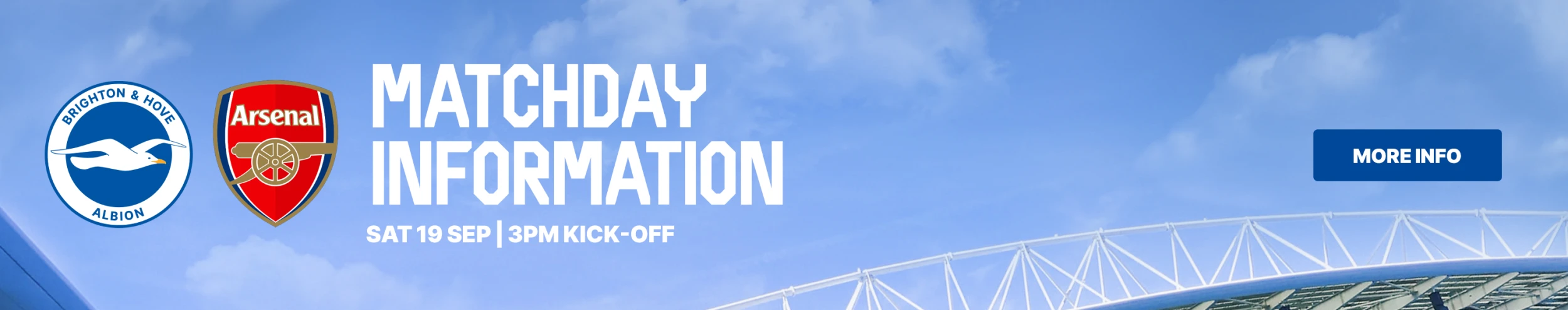 Matchday Information - More Info
