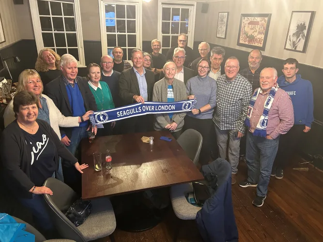 Chief Operating Officer, Paul Mullen, speaks with Seagulls Over London