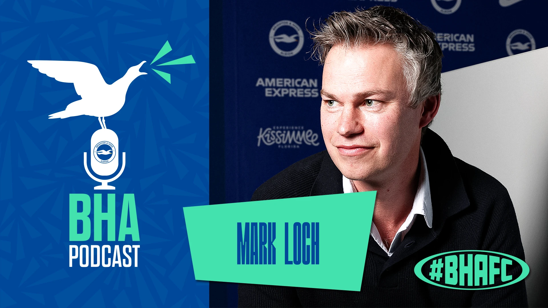 Promotional banner for the Official BHA Podcast. Listen now