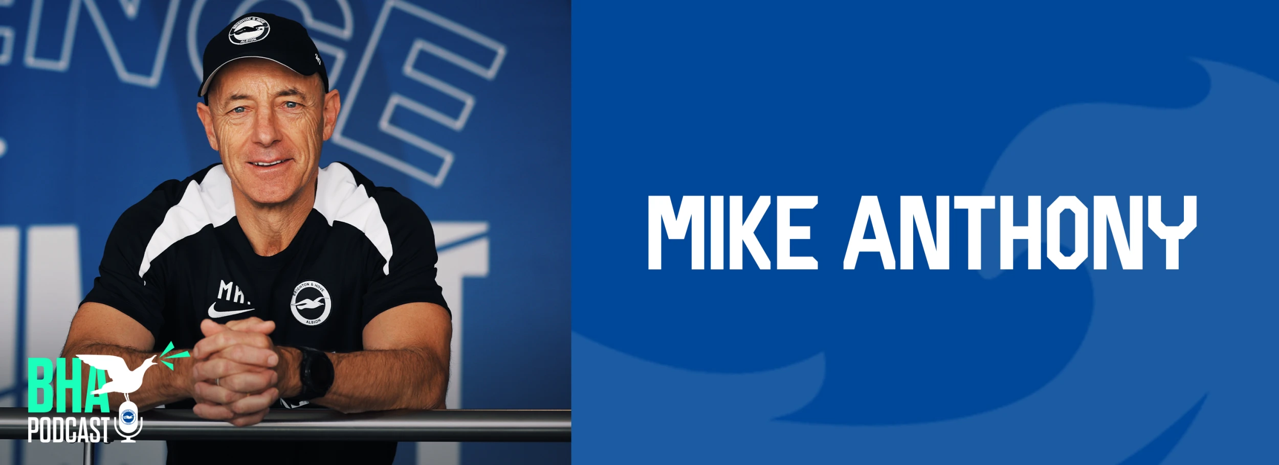 Promotional banner for the Official BHA Podcast. Listen now