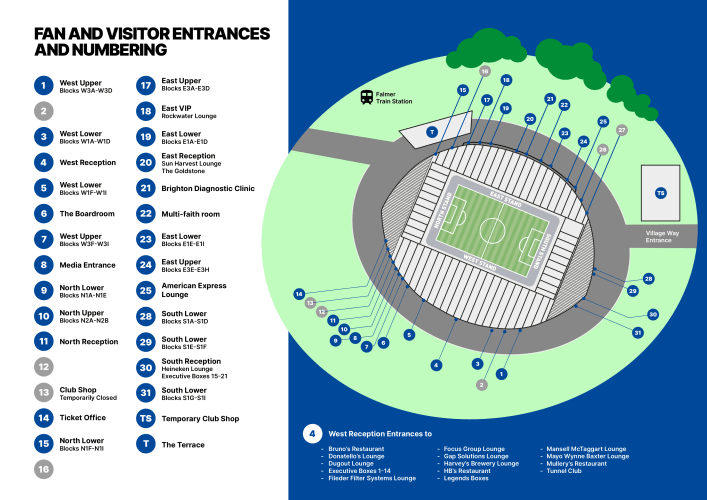 Stadium Map