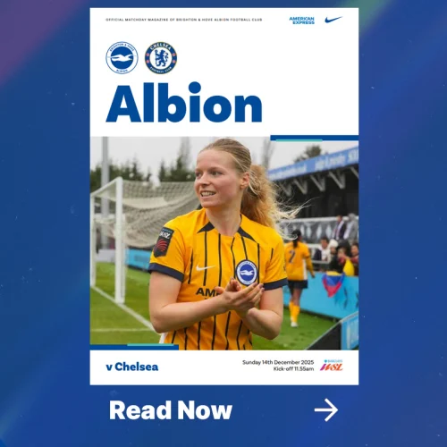 BHAFC v Manchester United Sun 2 Nov 