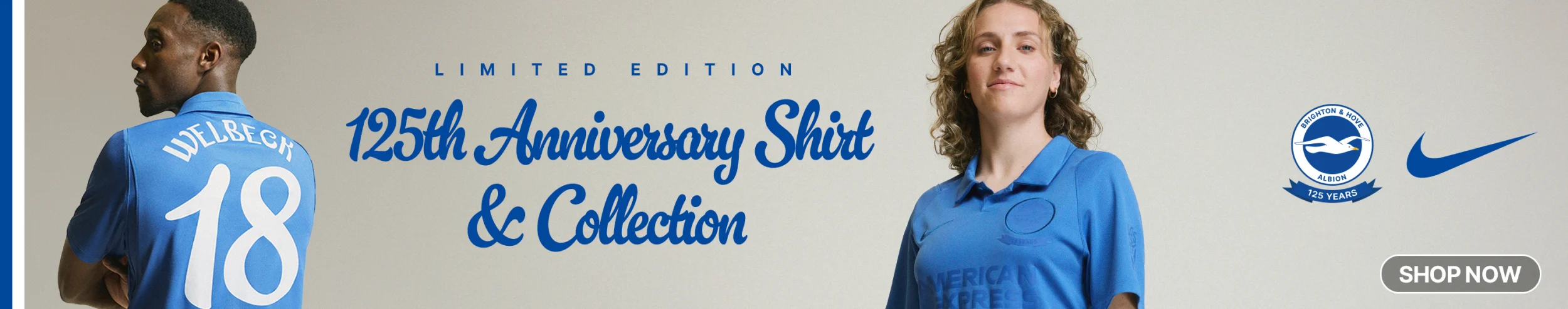 Limited Edition 125th Anniversary Shirt & Collection