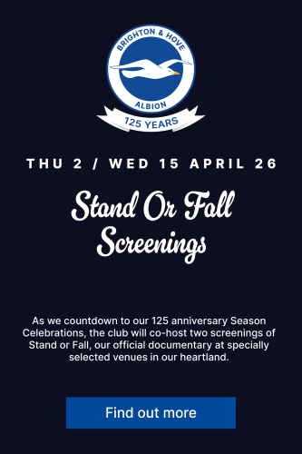 Thursday 2 and Wednesday 15 April 2026. Stand or Fall Screenings. As we countdown to our 125 anniversary season celebrations, the club will co-host two screenings of Stand or Fall, our official documentary at specially selected venues in our heartland. Find out more