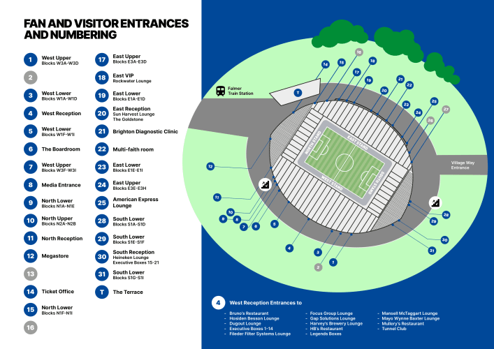 Amex map